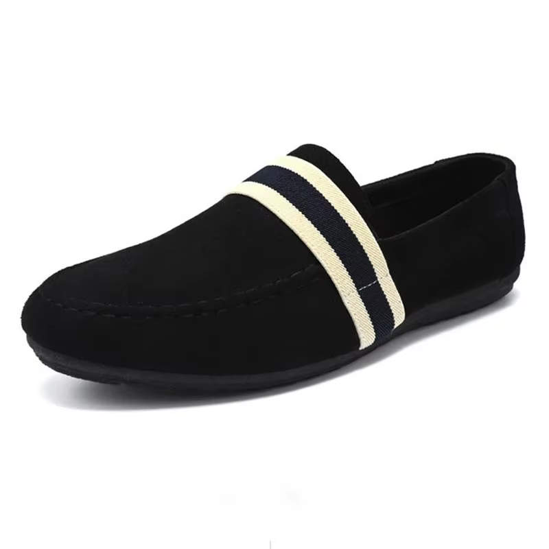 Hommes chaussures nouveau noir bleu mocassins sans lacet chaussures pour homme Adulto conduite mocas