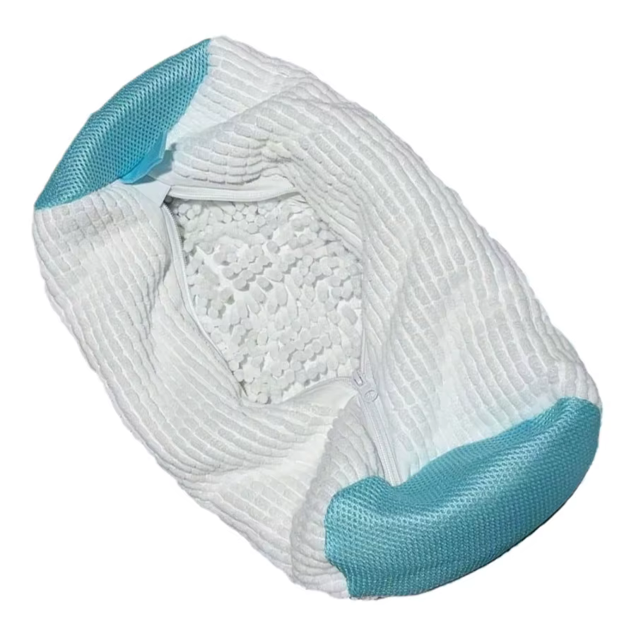 Sac de lavage pour chaussures en microfibre avec fermeture, filet de lavage pour baskets et chaussur