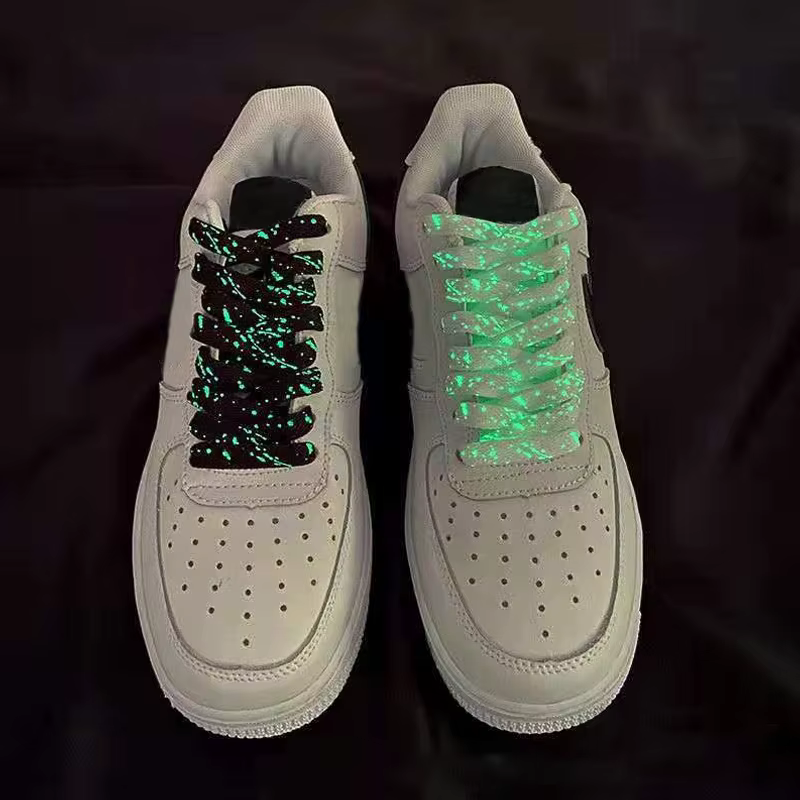 Lacets Fluorescents Lumineux, Brillant, Sneaker, Plat, Chaussure, Botte, Nouveau, 120, 140 ou 160 cm