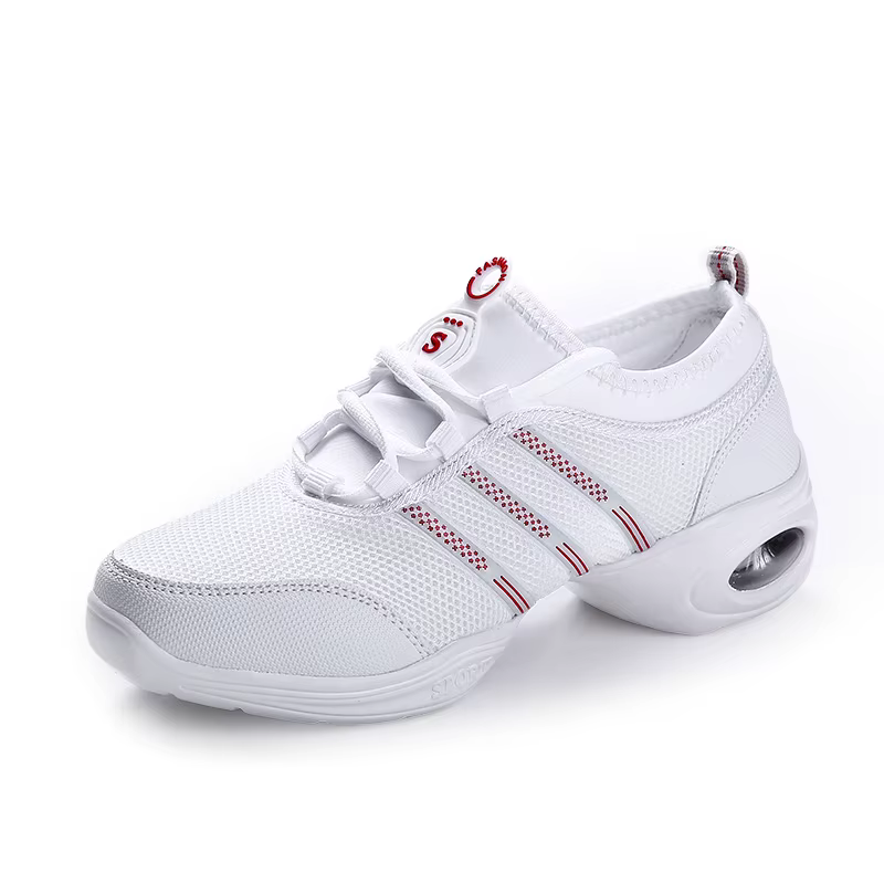 Chaussures de Jazz respirantes à lacets pour femmes, chaussures de danse modernes, baskets confortab