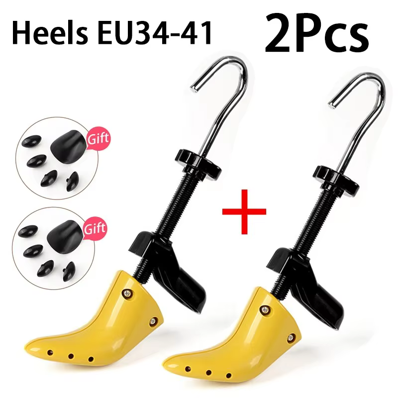 2 Paires d'Embauchoirs Professionnels Ajustables pour Hommes et Femmes – Élargisseurs de Chaussures 