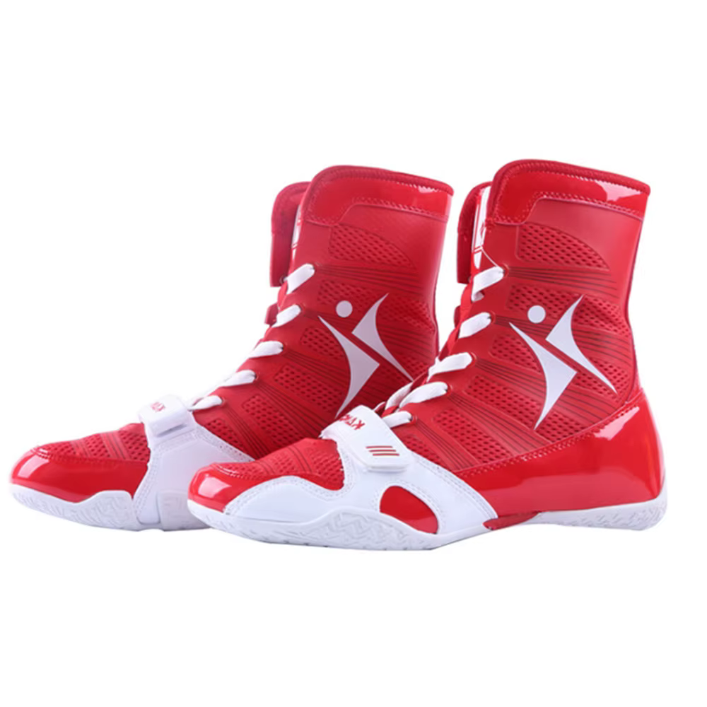 KANGRbiomome-Bottes de boxe professionnelles pour hommes et femmes, baskets de lutte, chaussures de 