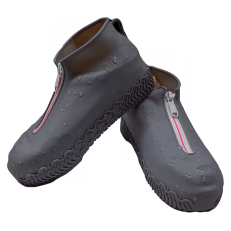 Housse antidérapante pour accessoires de chaussures unisexe réutilisable hommes couvre-pluie femmes 