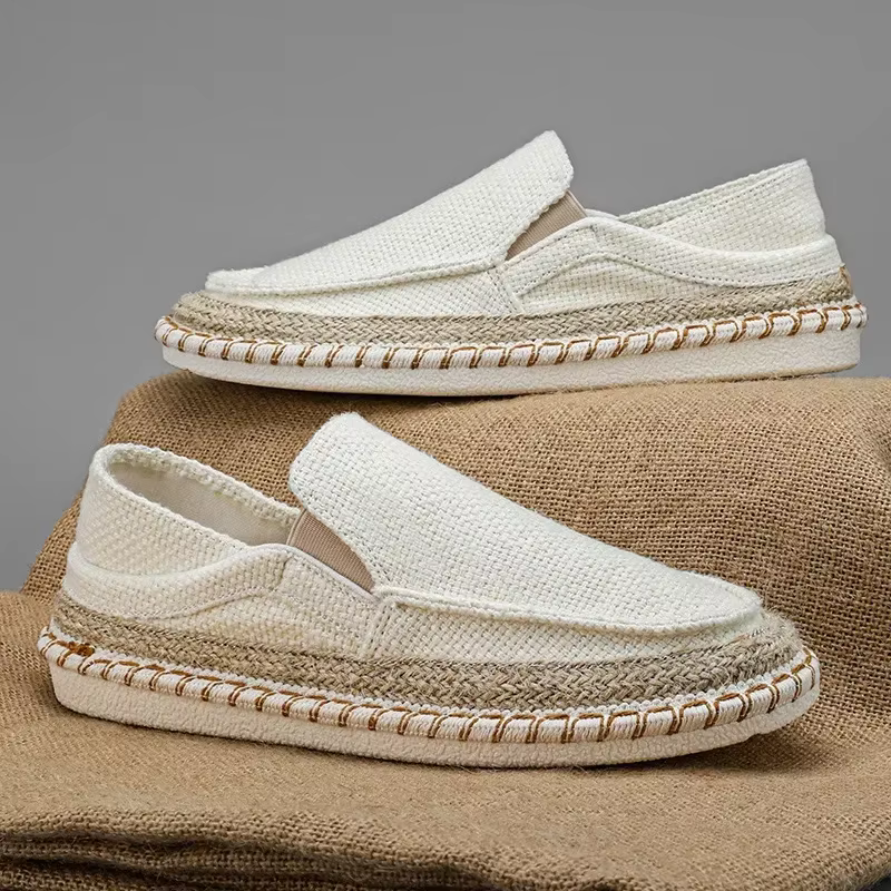 Espadrilles chaussures pour hommes homme baskets été chaussures décontractées sans cuir chaussures d