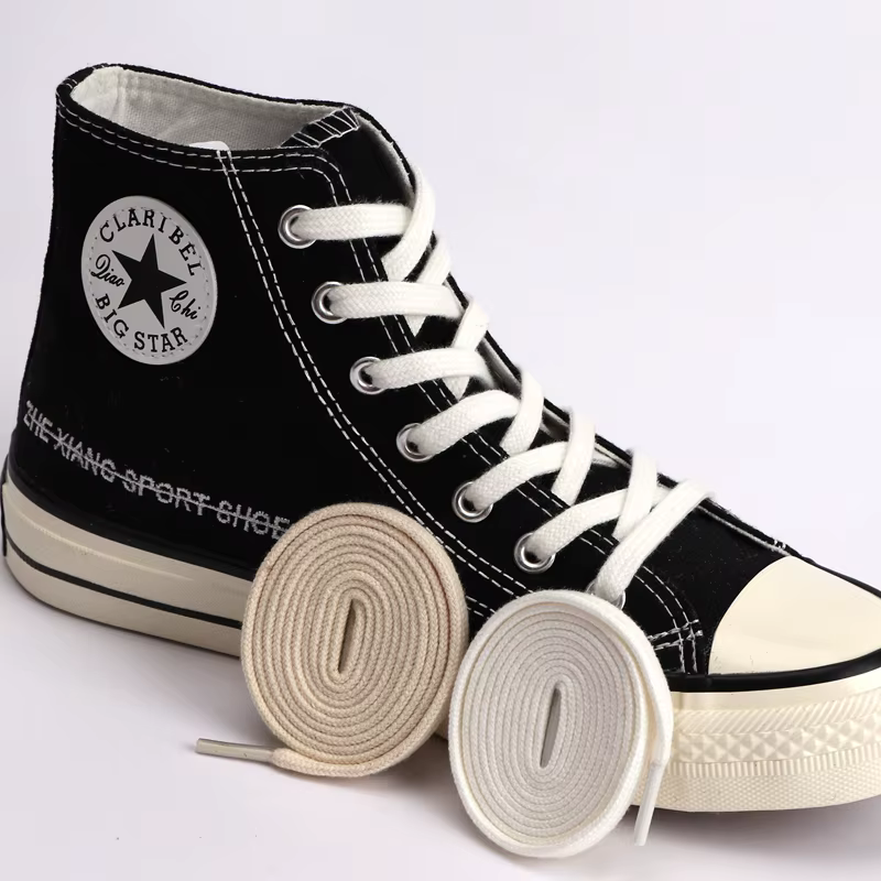 1 paire de lacets plats toile baskets chaussures de sport lacets classique femmes et hommes lacet so