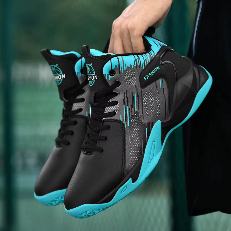 Chaussures de basket-ball unisexes pour hommes, confortables, respirantes, à semelles épaisses, à la