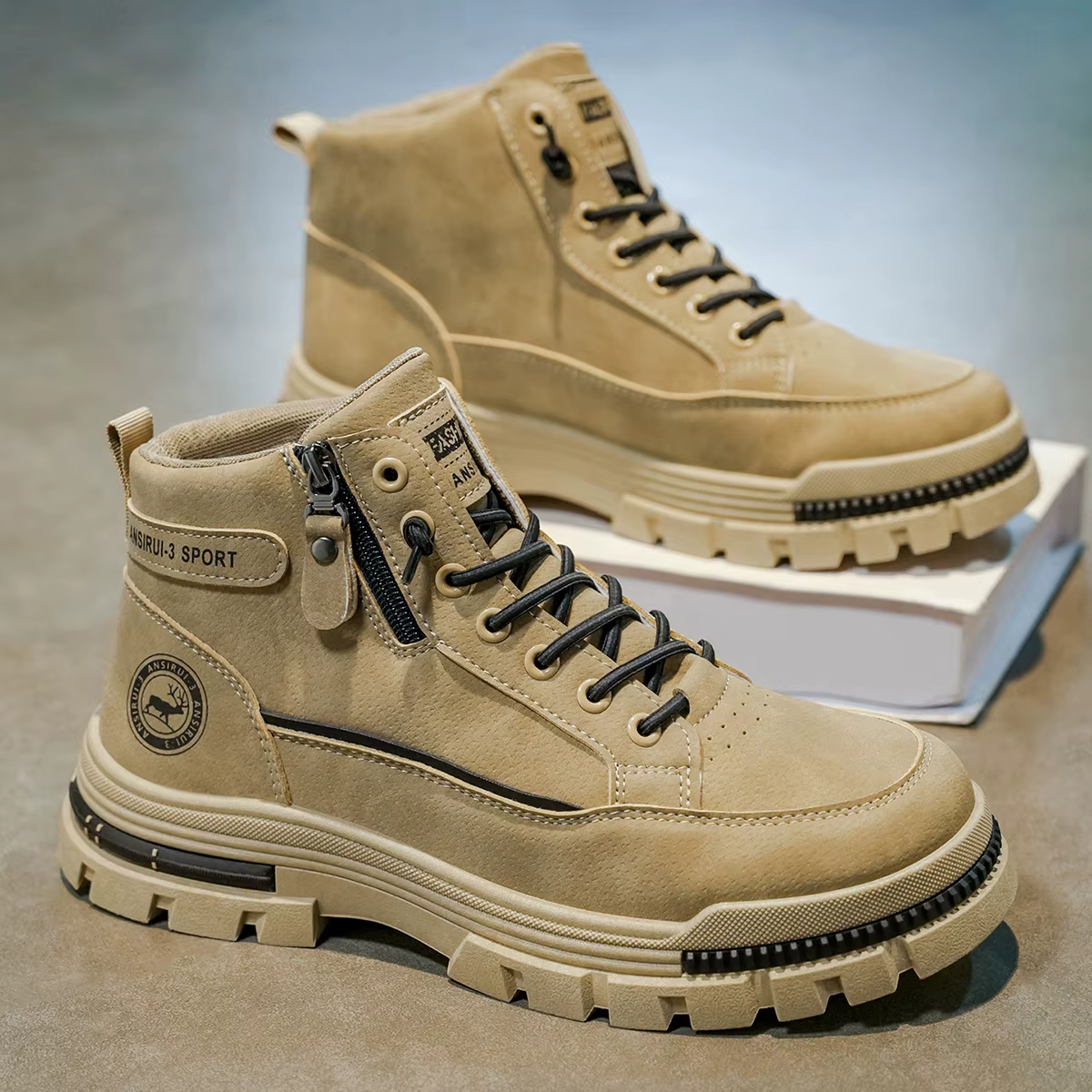 Nouvelles Bottes de Sport Décontractées pour Hommes 2026 – Confort Polyvalent et Tendance pour l'Extérieur