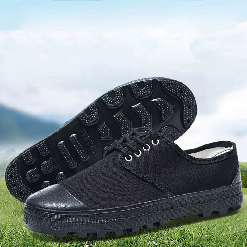 Jiefang-Chaussures d'extérieur en caoutchouc pour hommes et femmes