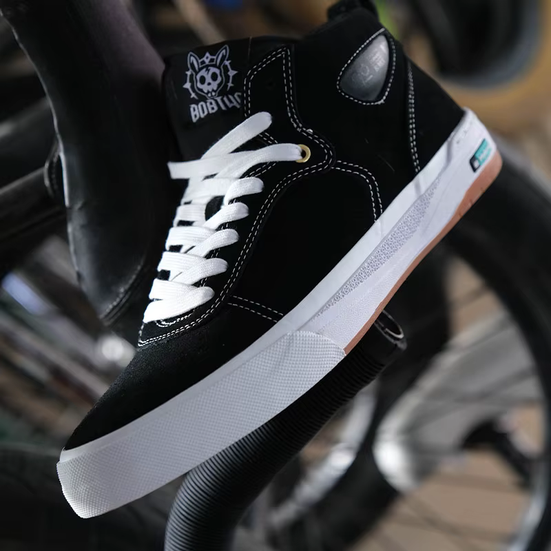 Pro BMX Sneaker Goluck dernières chaussures de skate mi-hautes durabilité améliorée ajustement sofy amorti performance baskets