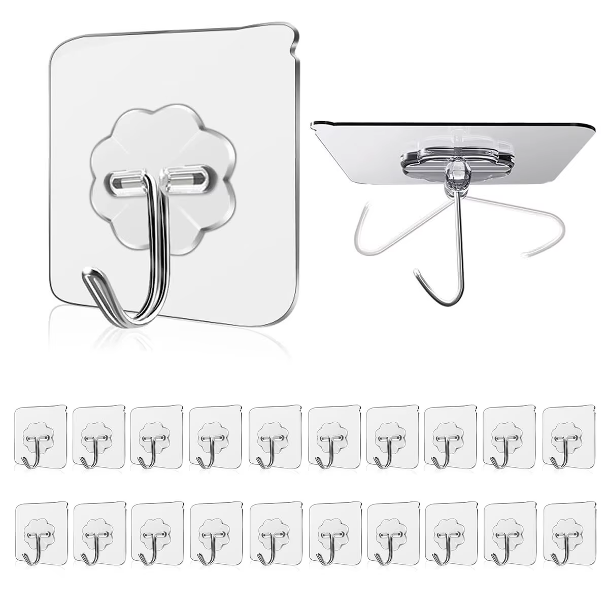 Porte-manteau à 5 crochets pour porte, organisateur de salle de bain, support pour vêtements, manteaux, chapeaux, serviettes, accessoires de salle de bain et de cuisine