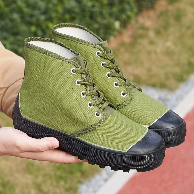 Jiefang-Chaussures d'extérieur en caoutchouc pour hommes et femmes