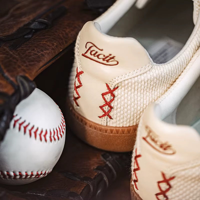 Maden-Chaussures de Baseball à Lacets pour Femme
