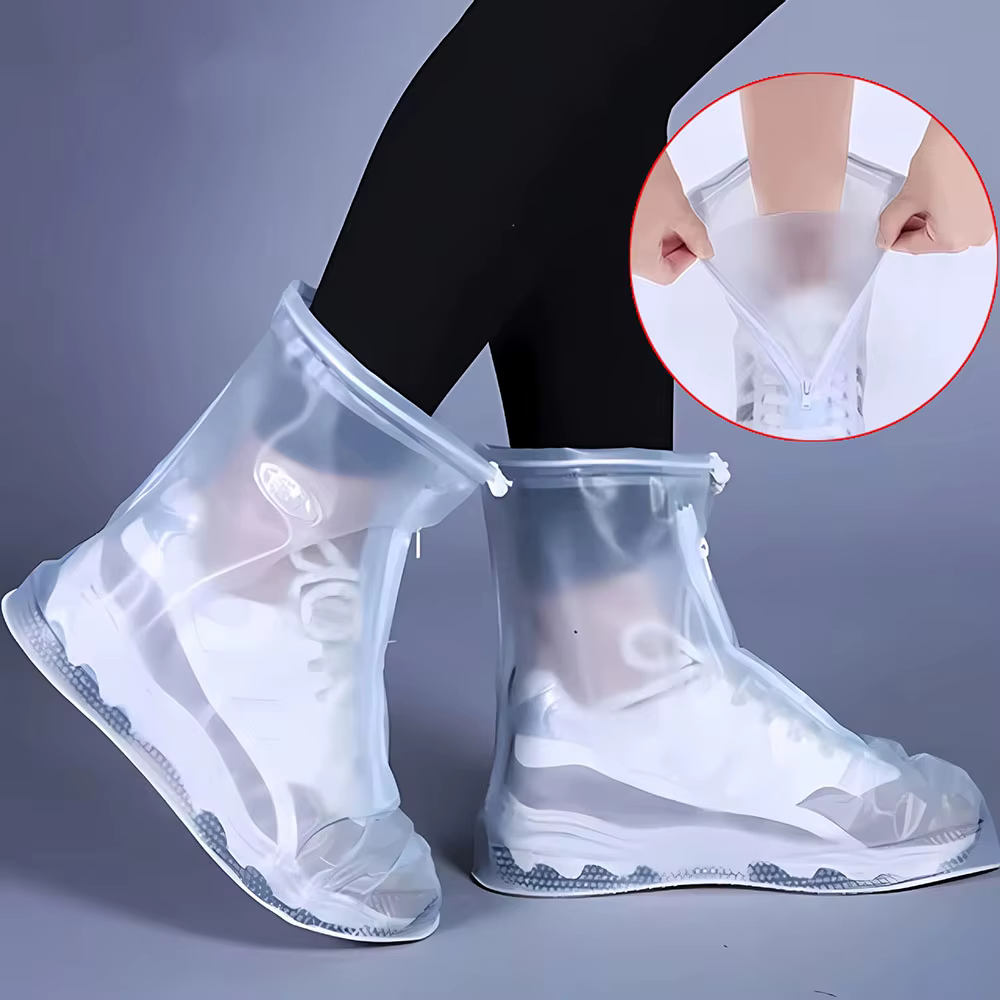 Couvre-chaussures imperméables unisexes