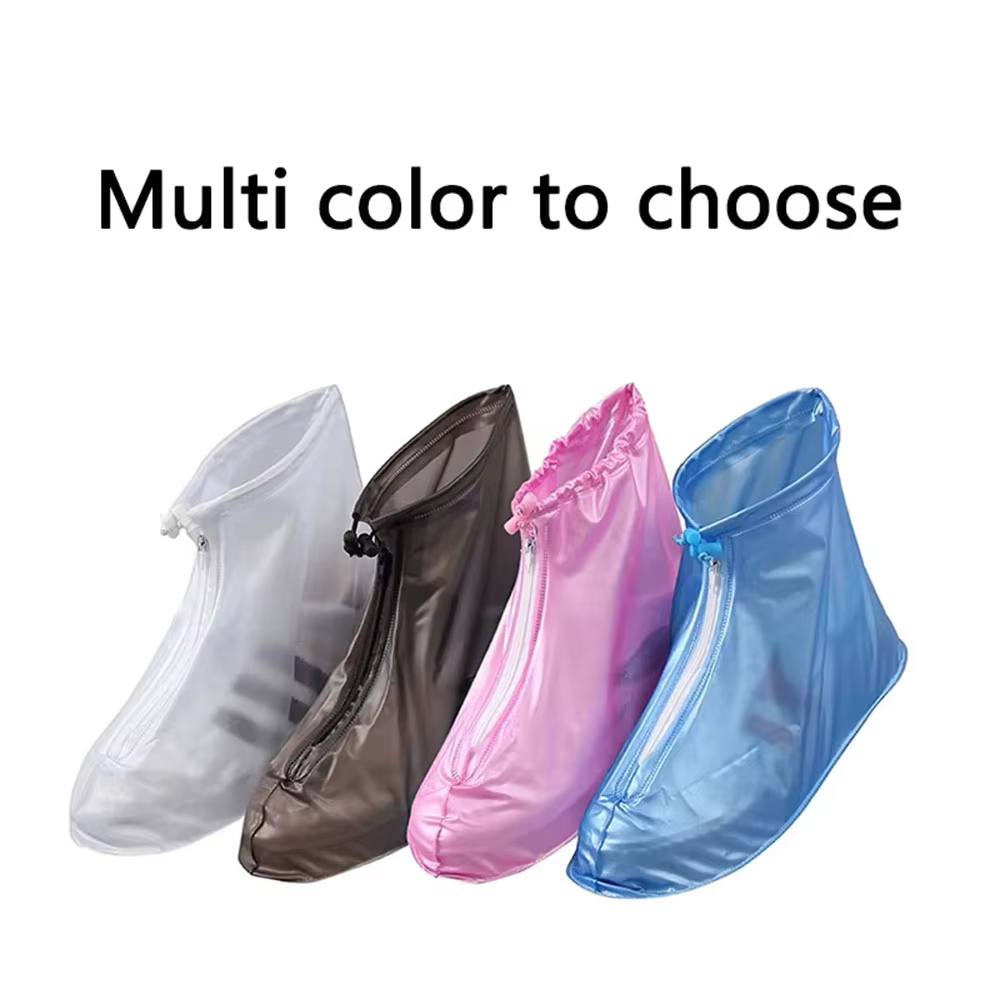 Couvre-chaussures imperméables unisexes