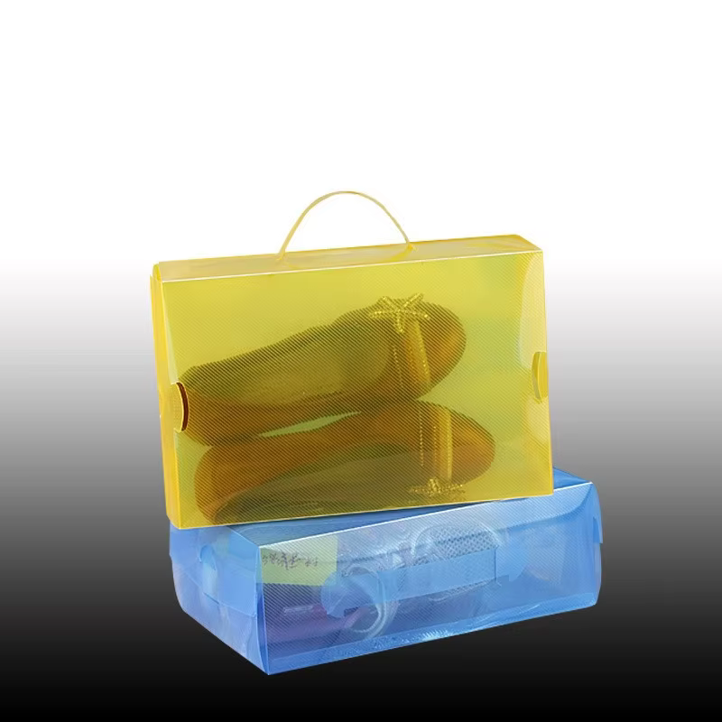 Boîte à chaussures transparente