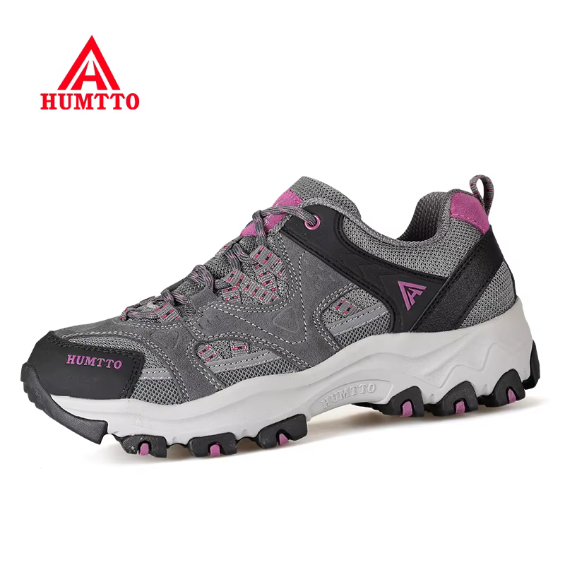 HUMTTO – baskets d'extérieur en cuir pour femmes