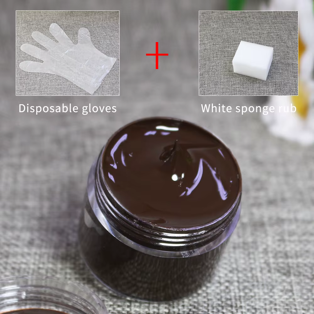 Peinture pour cuir, crème pour chaussures