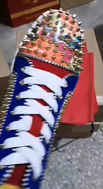 Baskets montantes en cuir pour hommes