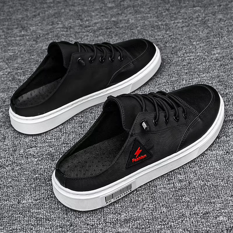 Chaussures en toile à enfiler pour hommes