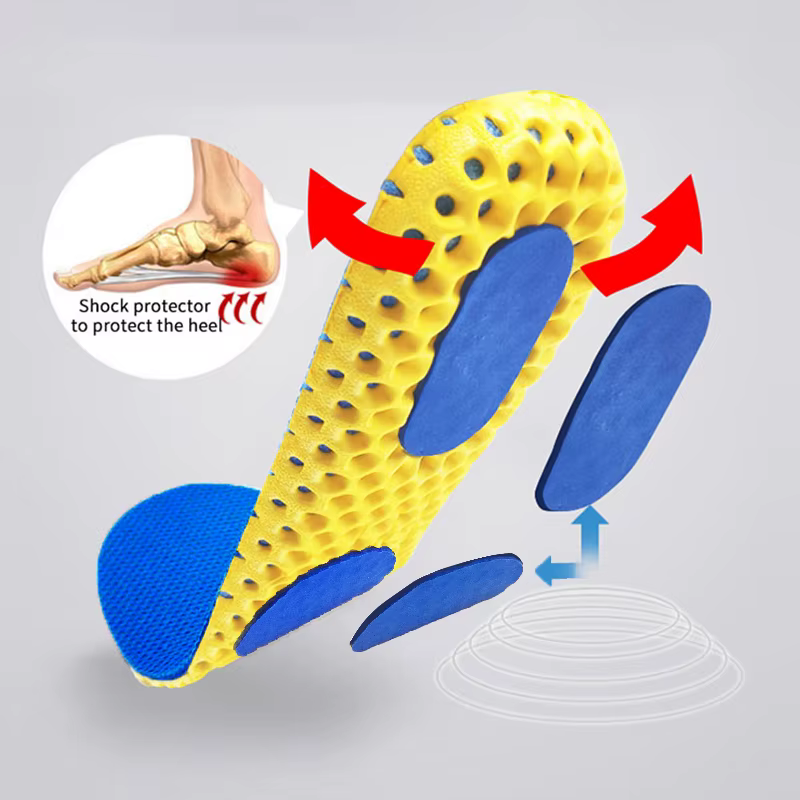 Semelles intérieures en mousse à mémoire de forme pour chaussures