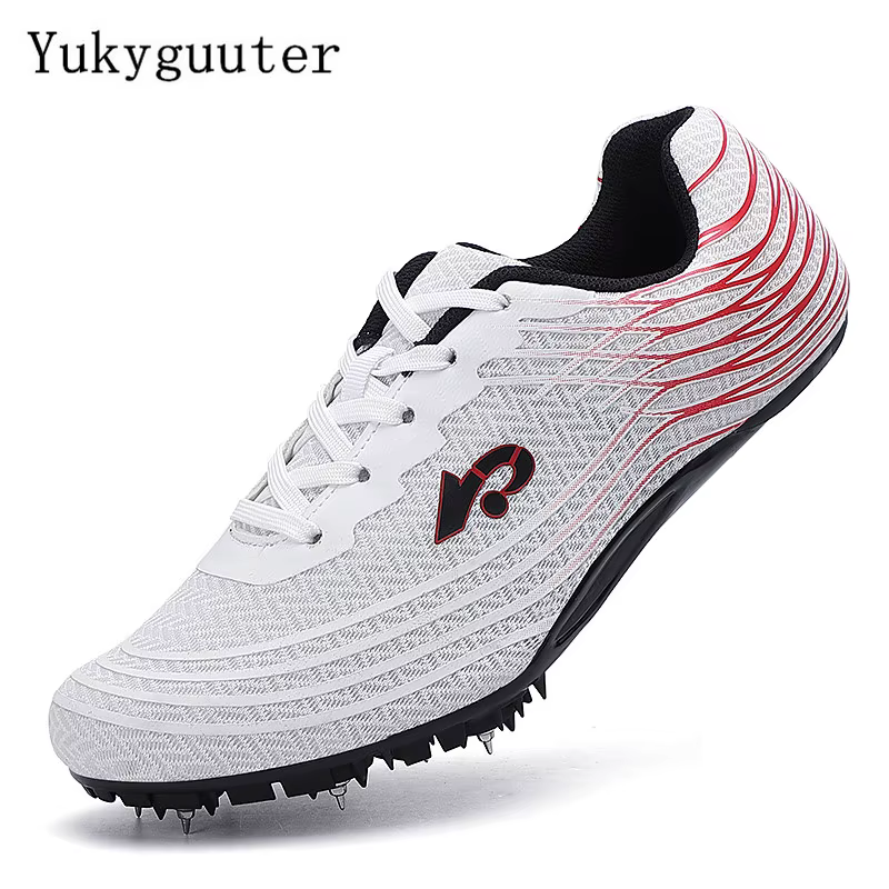 Chaussures d'athlétisme légères à pointes pour hommes et femmes