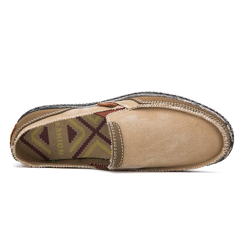 Mocassins en Toile pour Homme