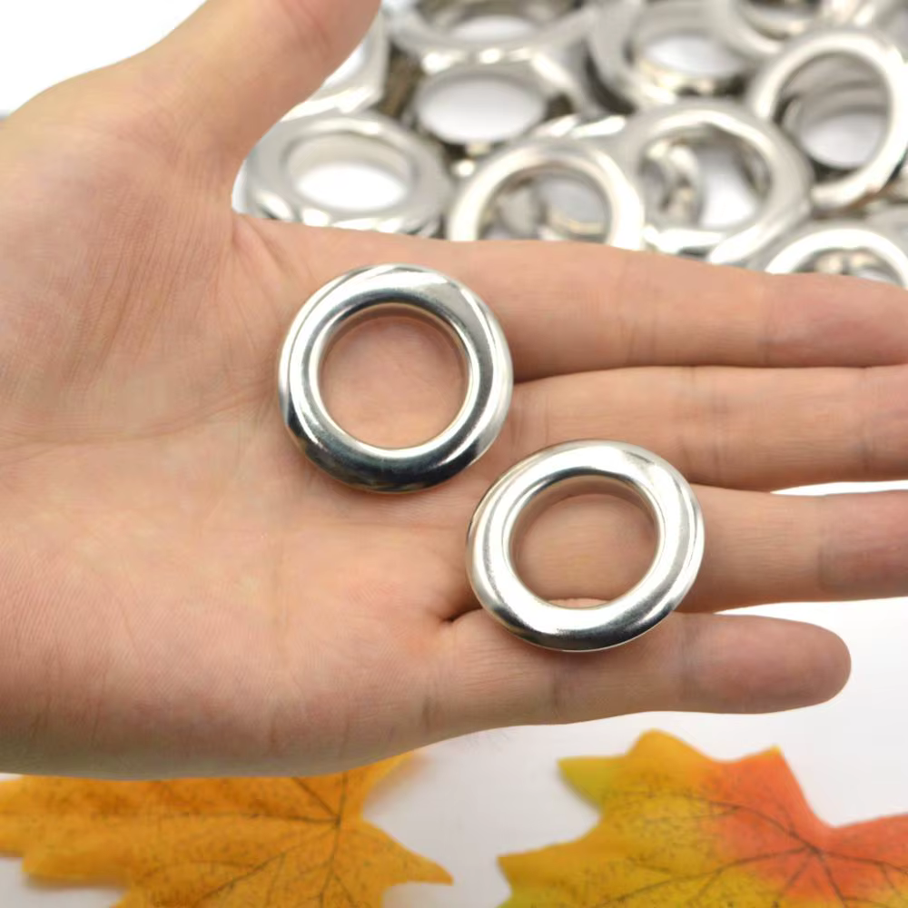 10 ensembles 20mm argent or noir laiton matériel grande taille