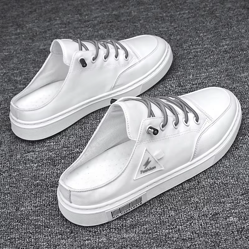 Chaussures en toile à enfiler pour hommes