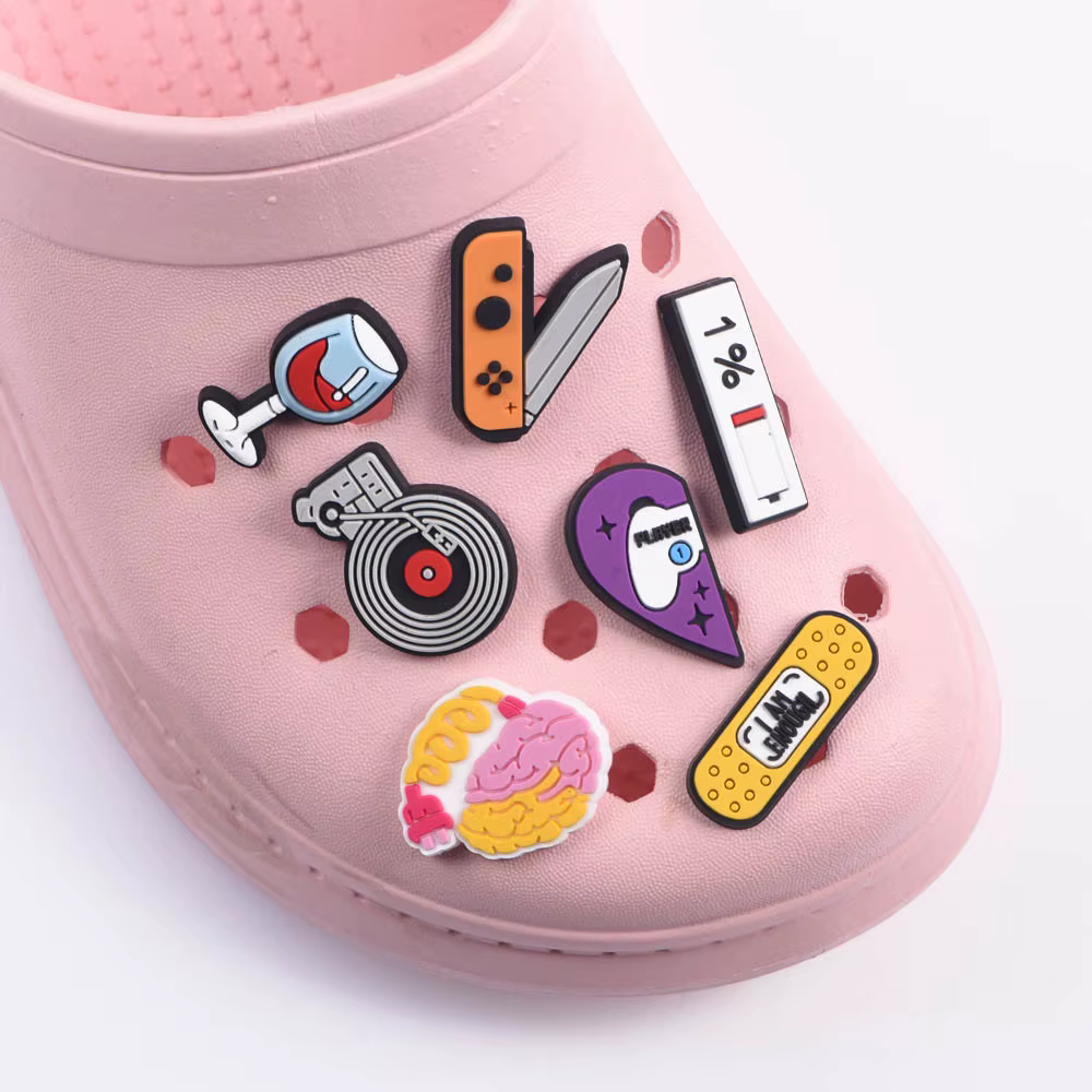 Breloques de chaussures CD de musique