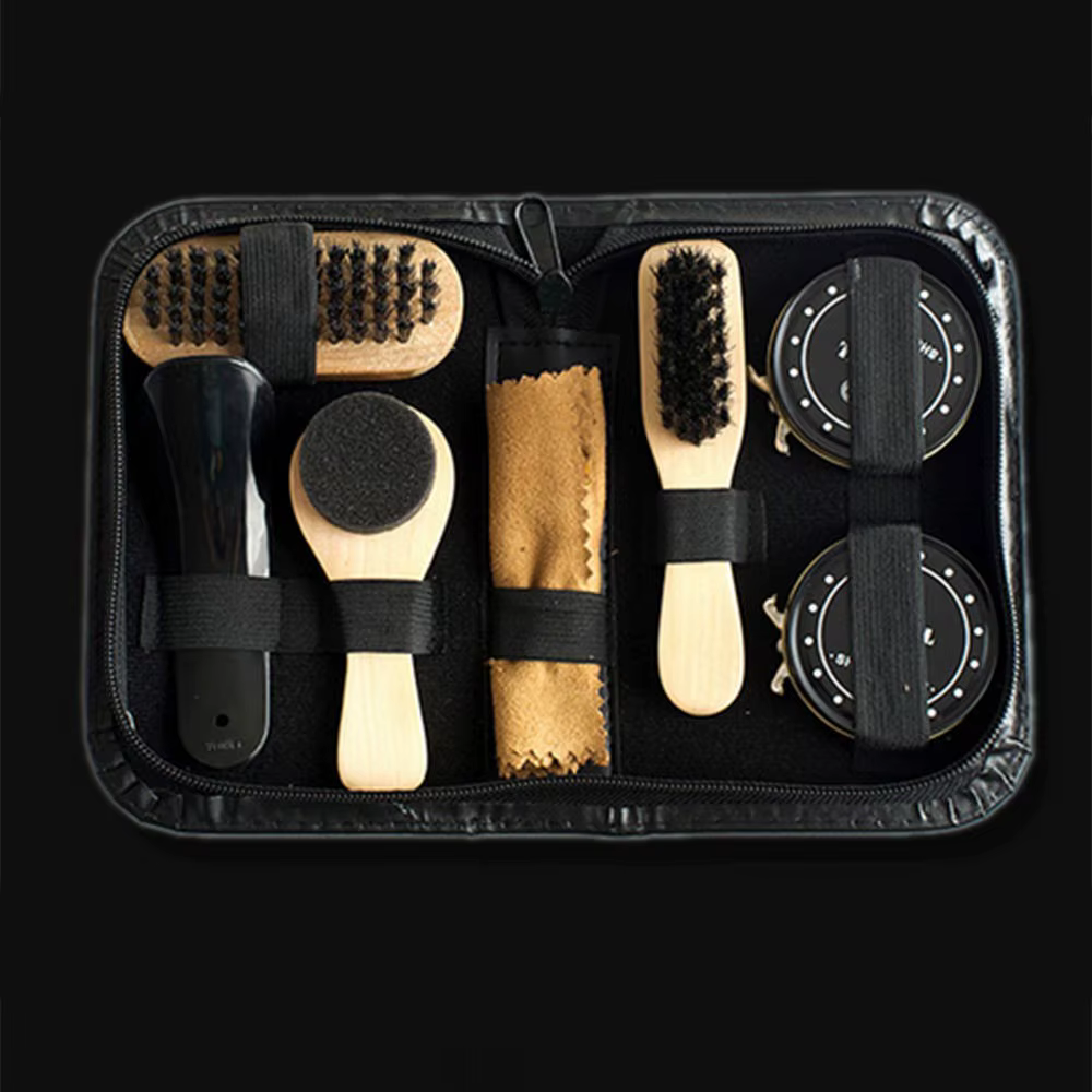 Kit d'entretien pour chaussures 8 pièces
