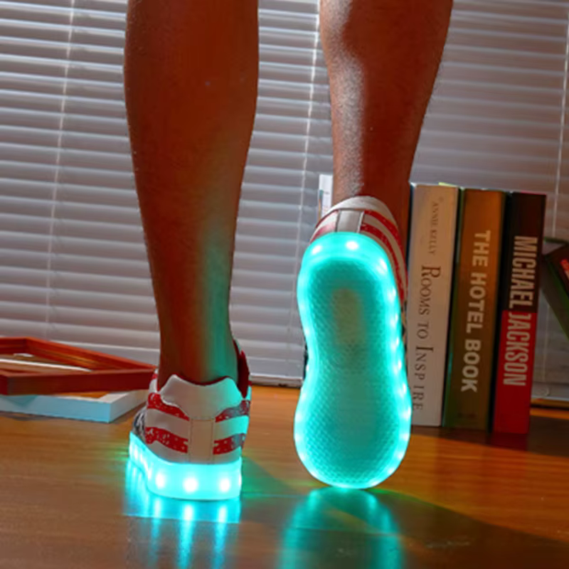 Chaussures lumineuses Led pour hommes