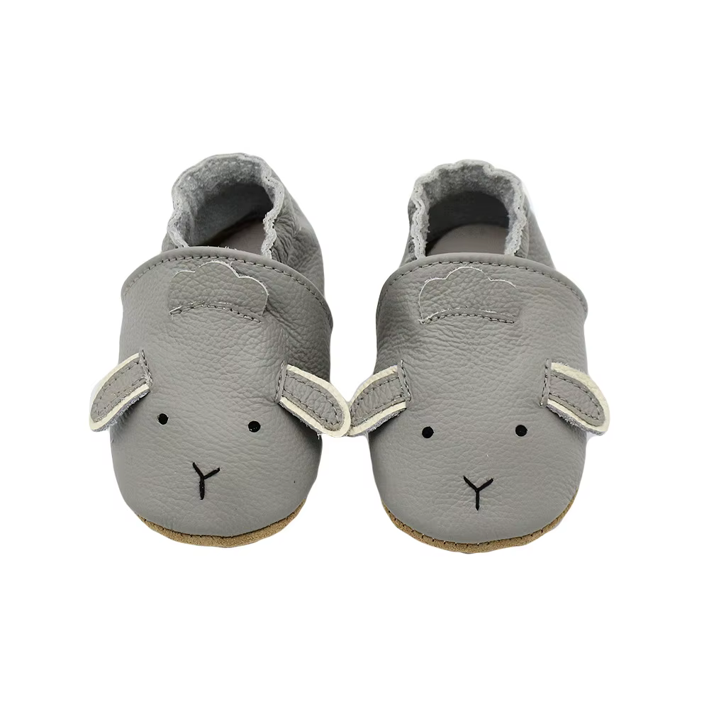 Chaussures décontractées en cuir pour bébé