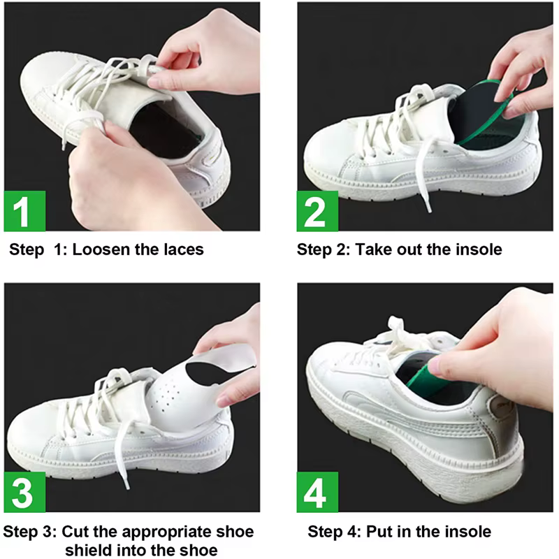 Protecteur de plis pour chaussures
