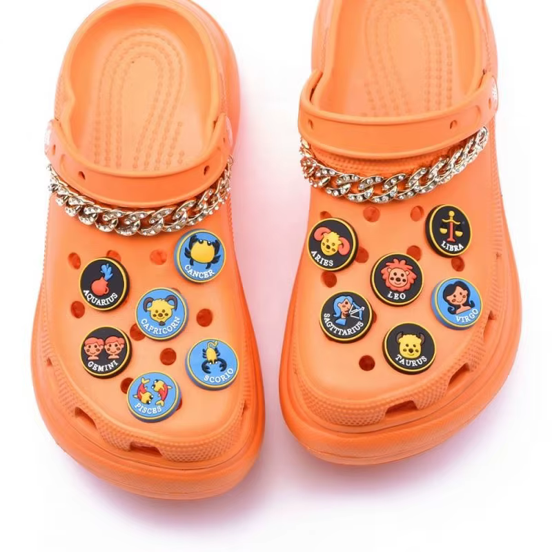 Breloques de chaussures en PVC