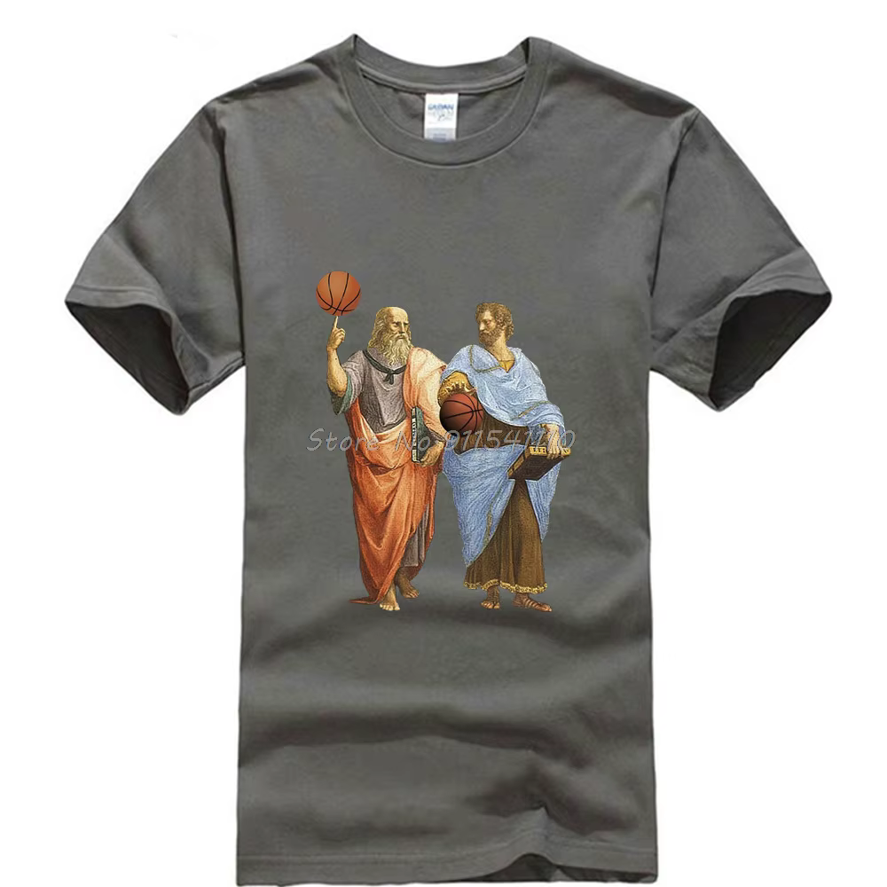 T-shirt drôle et créatif pour match de basket-ball