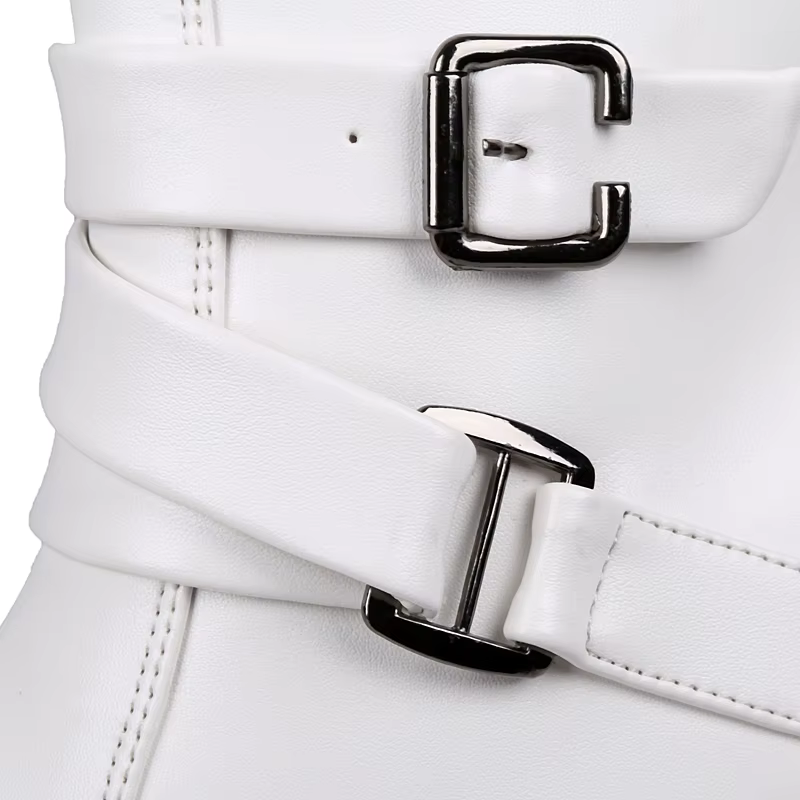 VUSUVON mode hommes printemps automne bout pointu hauteur augmenter Chelsea bottines Western haut chaussures décontractées en cuir PU