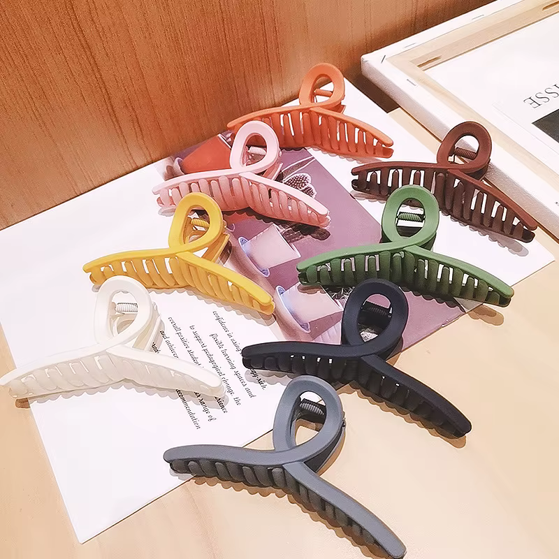 Barrettes à cheveux en acrylique pour femmes, pinces à cheveux, accessoires pour cheveux, épingles à cheveux pour dames, couvre-chef, ornements pour filles, bandes de crabe