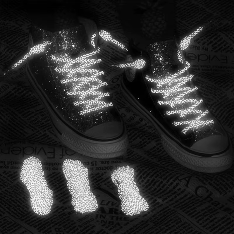1 paire 120cm lacets réfléchissants