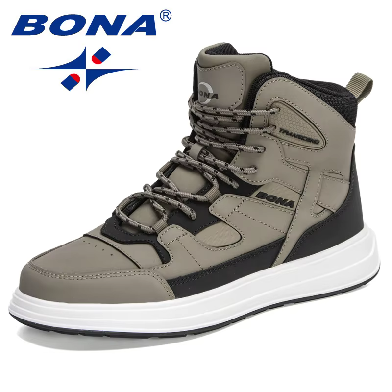 Baskets montantes coordonnantes pour hommes