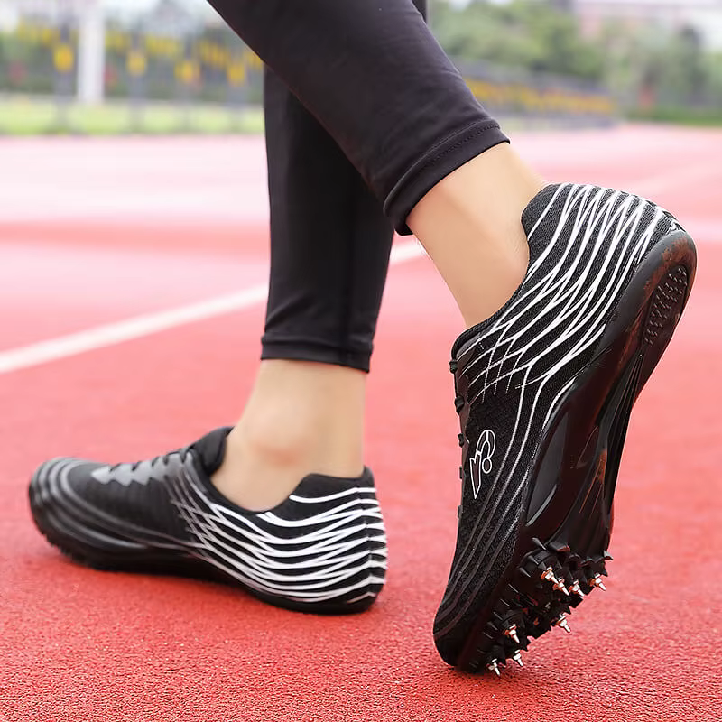 Chaussures d'athlétisme légères à pointes pour hommes et femmes