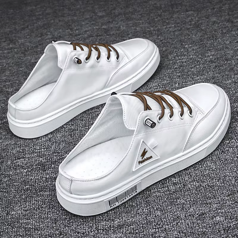 Chaussures en toile à enfiler pour hommes