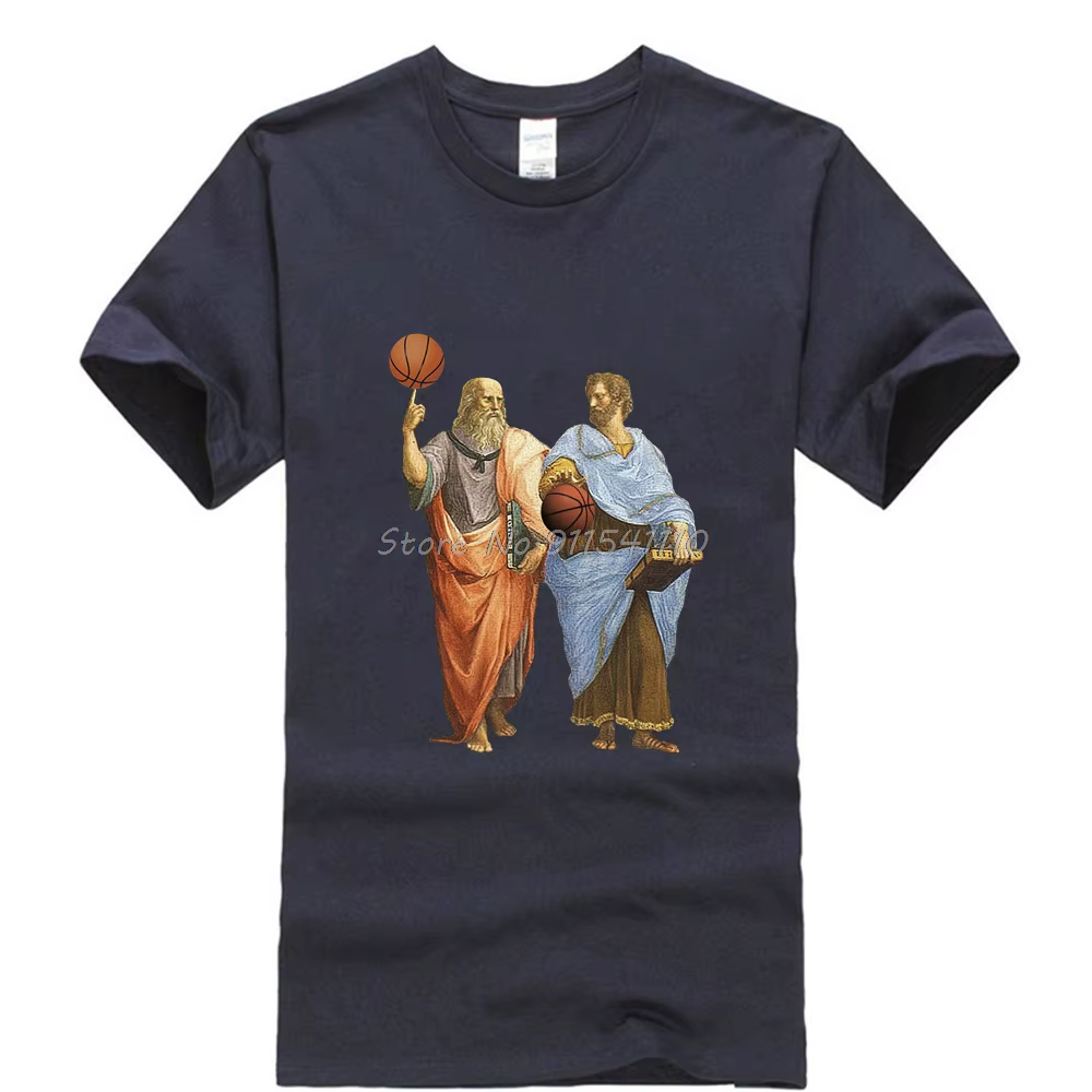 T-shirt drôle et créatif pour match de basket-ball