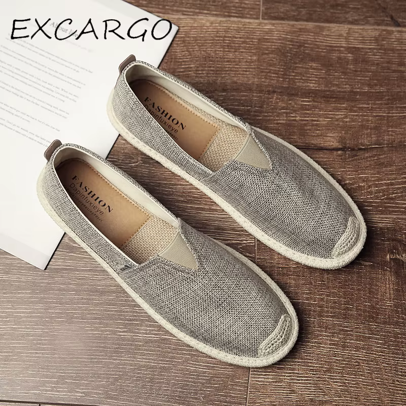 Mocassins plats respirants pour hommes