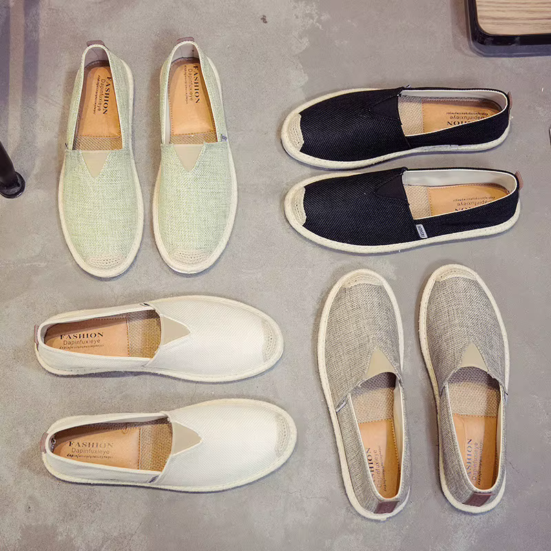 Mocassins plats respirants pour hommes