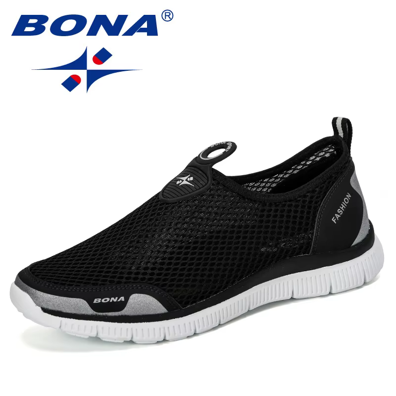 Baskets respirantes en maille pour hommes