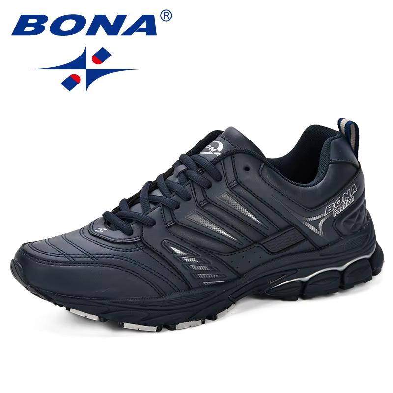 BONA nouveau Design Style hommes chaussures respirant populaire