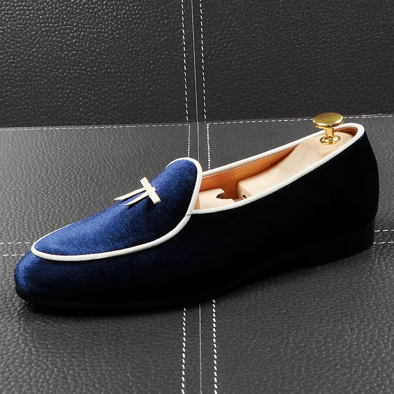 Panda En Peluche Mode Hommes Suede Chaussures En Cuir Mâle Robe De Mariage Classique Business Party De Bureau Mocassins