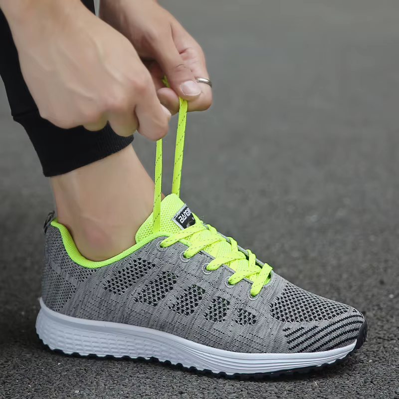 Femmes chaussures décontractées mode respirant marche maille