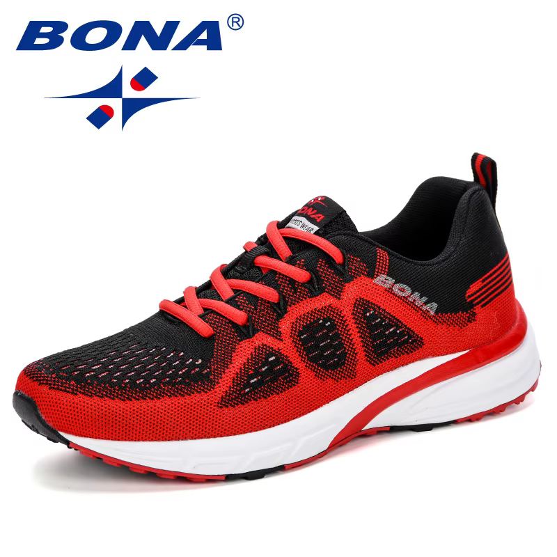 BONA baskets hommes chaussures Sport maille formateurs paniers légers Femme