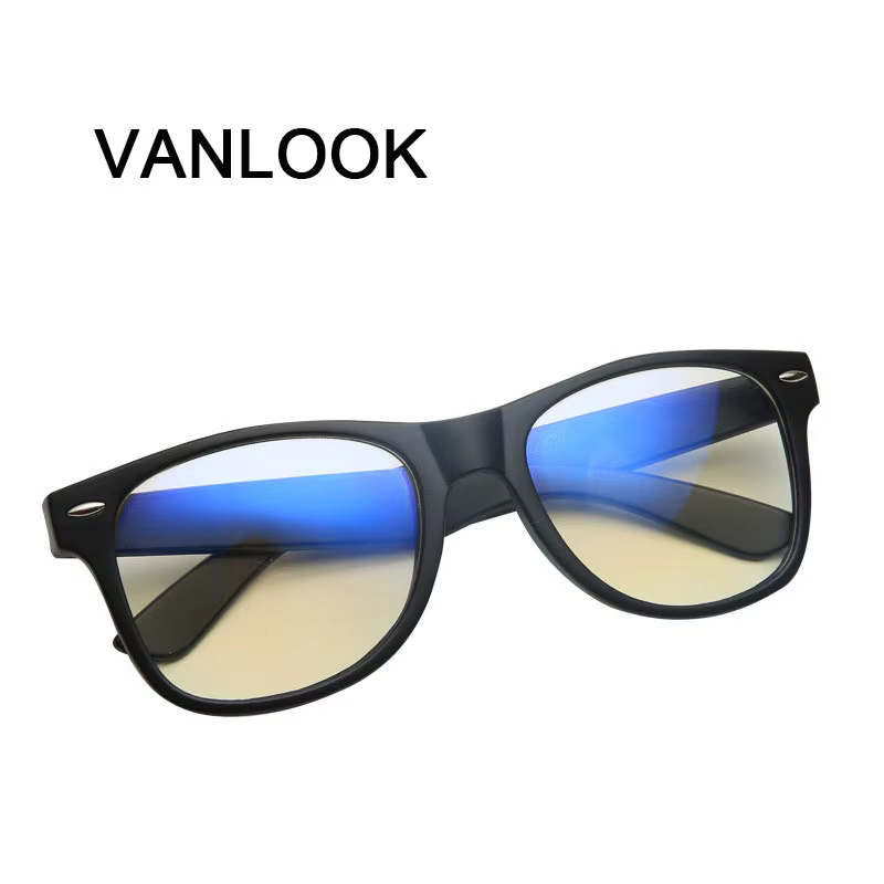 Lunettes de vue pour ordinateur pour homme et femme, monture transparente, revêtement bleu, antize, anti-UV